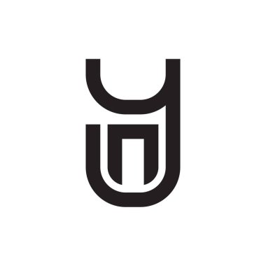 İlk harf vektör simgesi