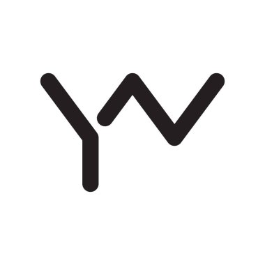 İlk harf vektör simgesi