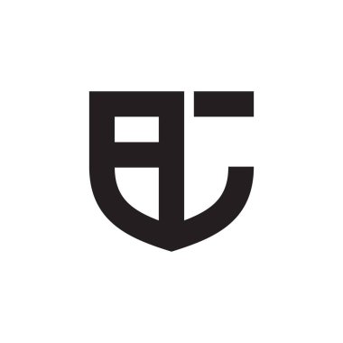bc ilk harf vektör logo simgesi