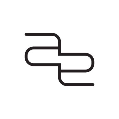 ae ilk harf vektör logo simgesi