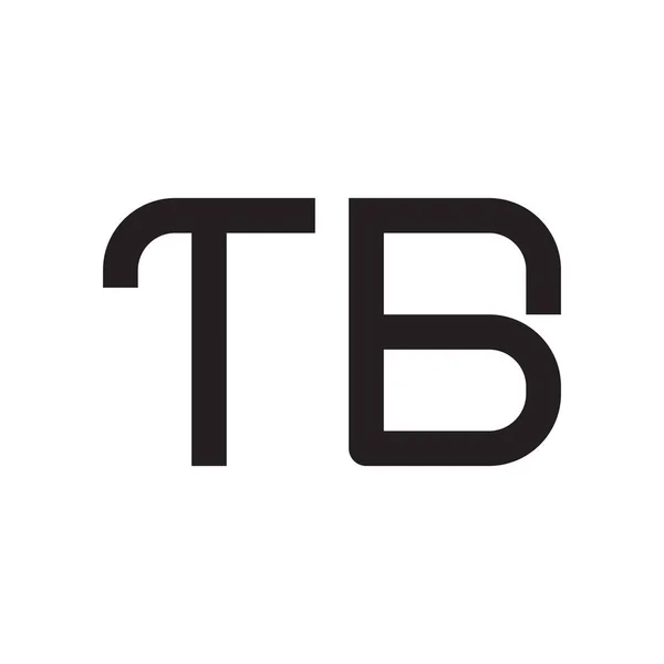 Tb初始字母向量标志图标 — 图库矢量图片