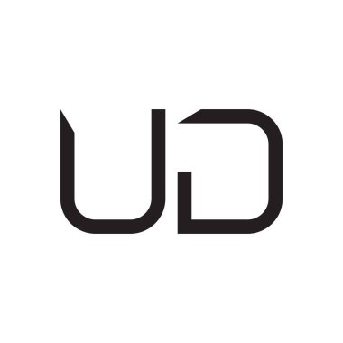 İlk harf vektör logo simgesi