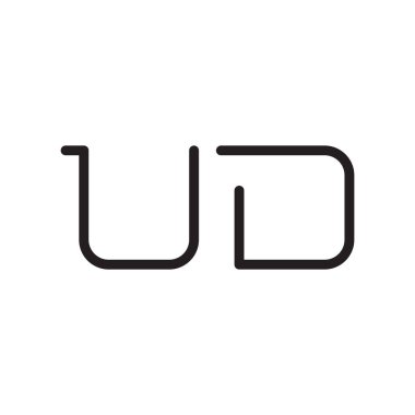 İlk harf vektör logo simgesi