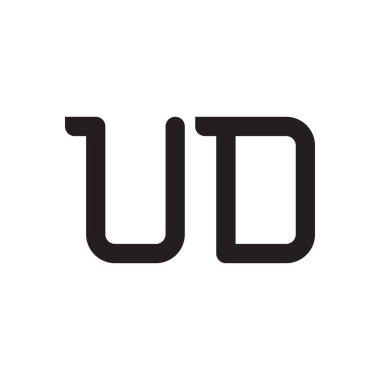 İlk harf vektör logo simgesi