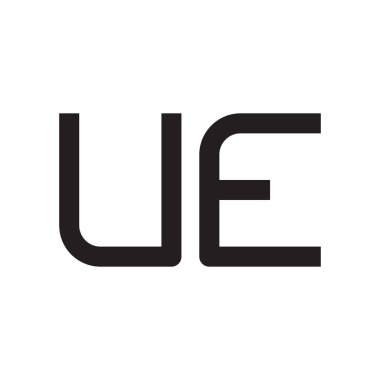 İlk harf vektör logo simgesine bak