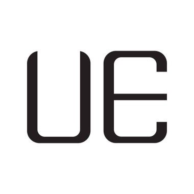 İlk harf vektör logo simgesine bak