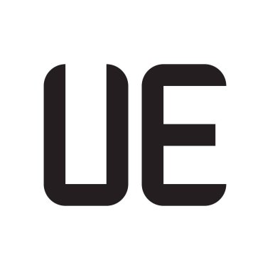 İlk harf vektör logo simgesine bak