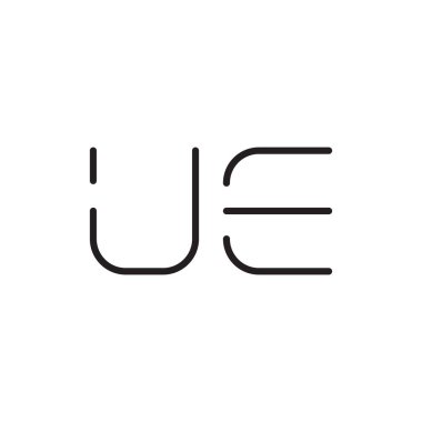 İlk harf vektör logo simgesine bak