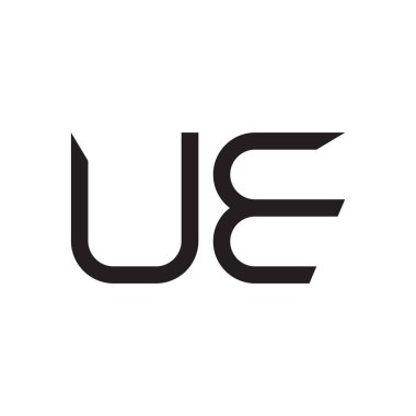 İlk harf vektör logo simgesine bak