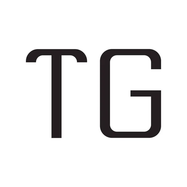 Tg初始字母向量图标 — 图库矢量图片