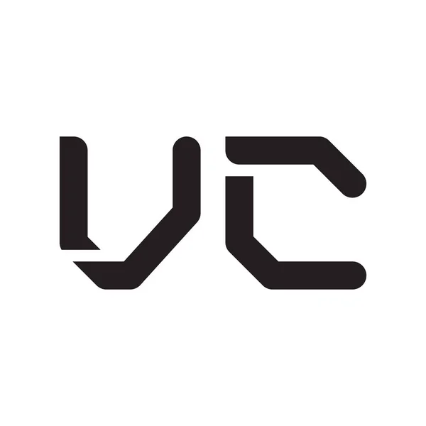 Você Ícone Logotipo Vetor Letra Inicial — Vetor de Stock