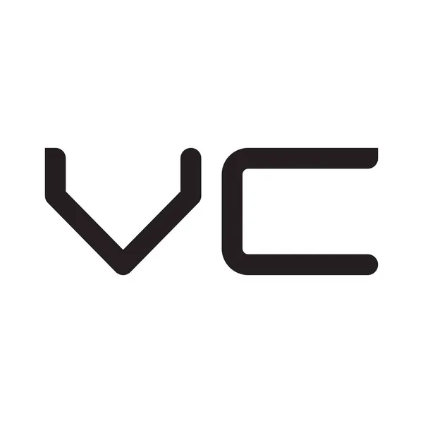 Alapbetű Vektor Logó Ikon — Stock Vector