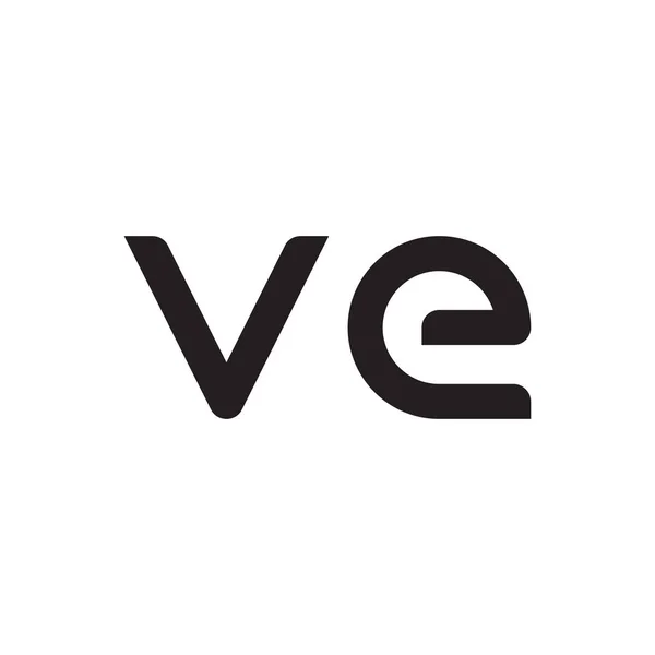 Ícone Logotipo Vetor Letra Inicial — Vetor de Stock