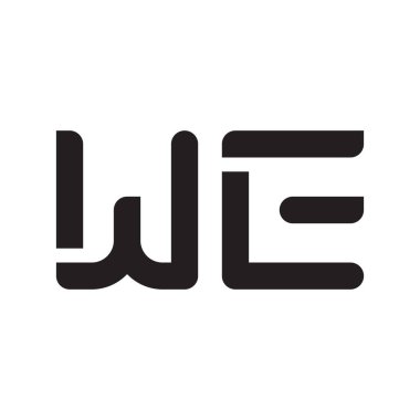 İlk harf vektör logo simgesi