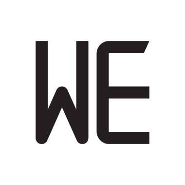 İlk harf vektör logo simgesi