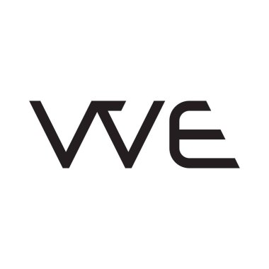 İlk harf vektör logo simgesi