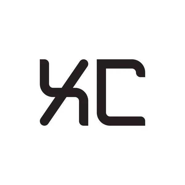 Xc初始字母向量图标 — 图库矢量图片
