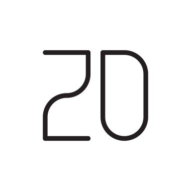 zd ilk harf vektör logo simgesi