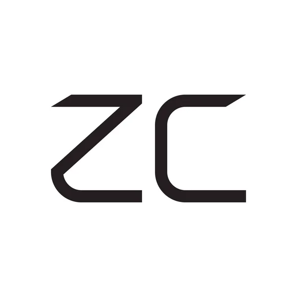 Zc初始字母向量图标 — 图库矢量图片