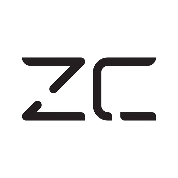 Zc初始字母向量图标 — 图库矢量图片