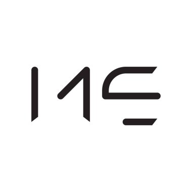 ilk harf vektör logo simgesi
