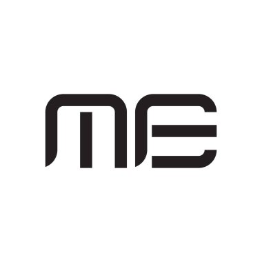 ilk harf vektör logo simgesi