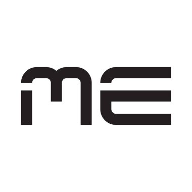 ilk harf vektör logo simgesi