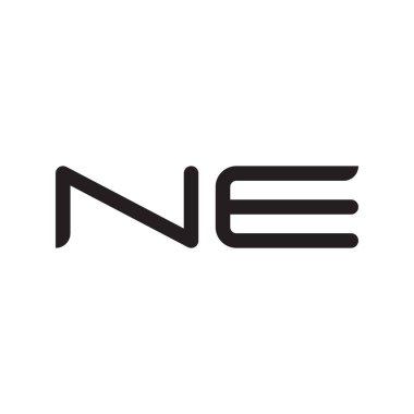 ilk harf vektör logo simgesi