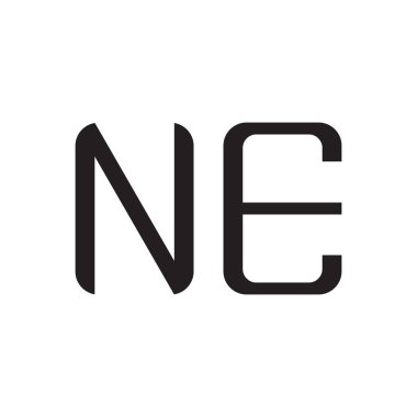 ilk harf vektör logo simgesi