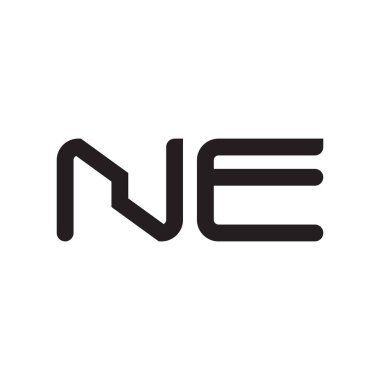 ilk harf vektör logo simgesi