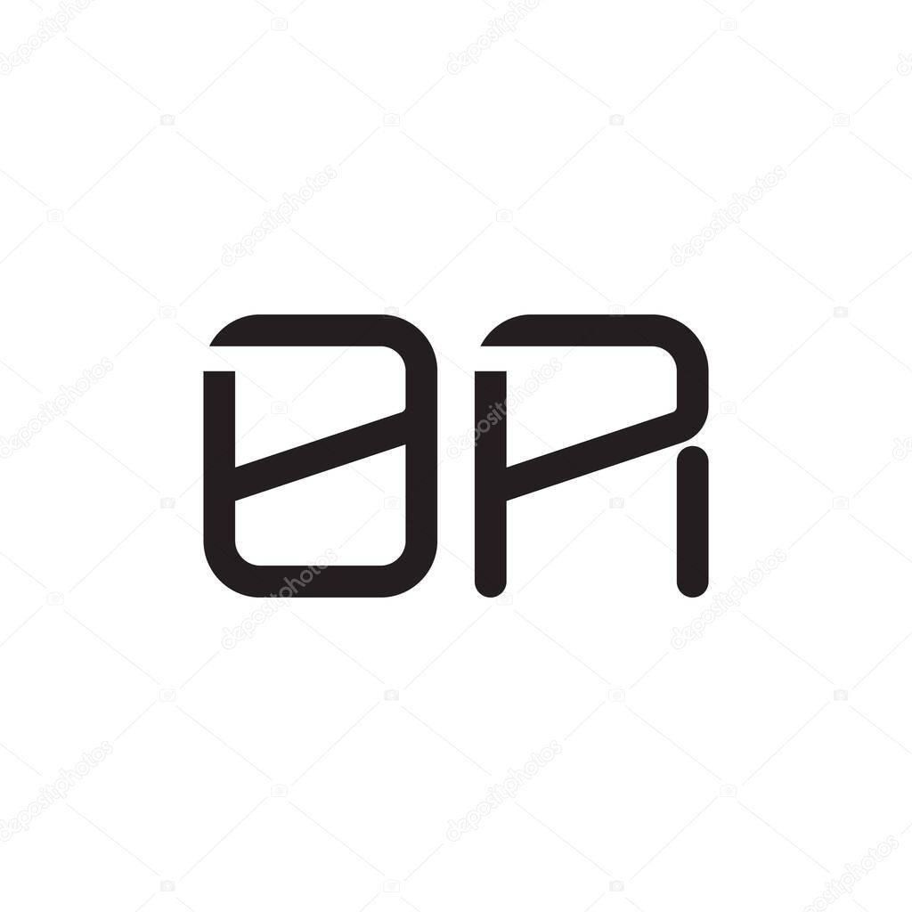 oa initial letter vector logo icon
