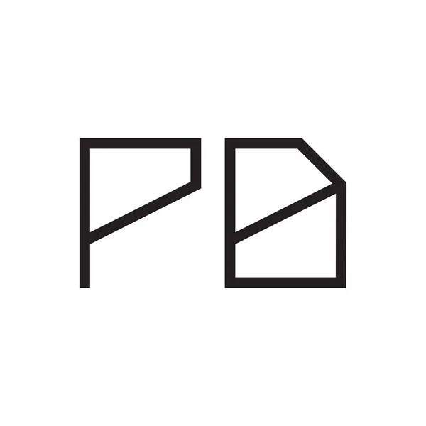 Pd初始字母向量图标 — 图库矢量图片