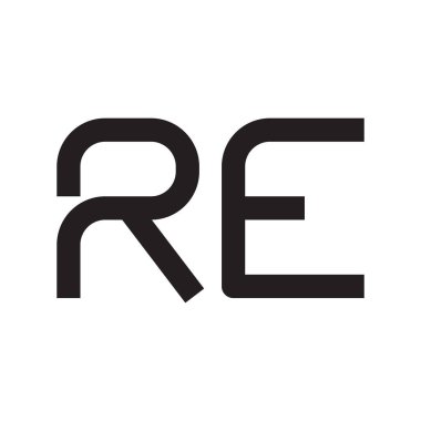 ilk harf vektör logo simgesiName