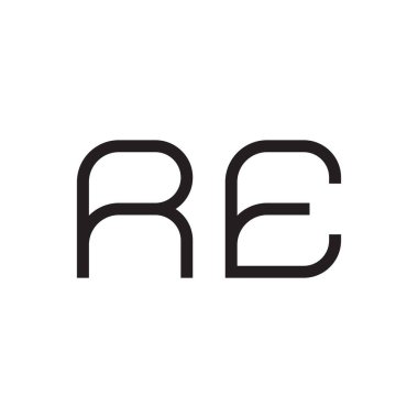 ilk harf vektör logo simgesiName