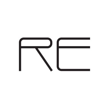 ilk harf vektör logo simgesiName