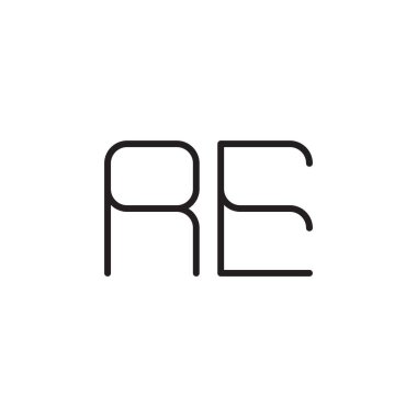 ilk harf vektör logo simgesiName