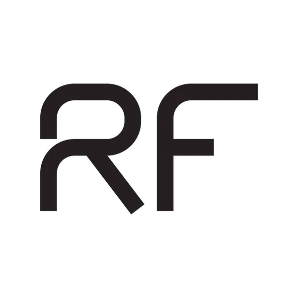 Rf初始字母向量图标 — 图库矢量图片