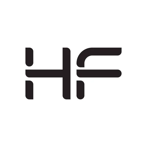 Hf初始字母向量图标 — 图库矢量图片