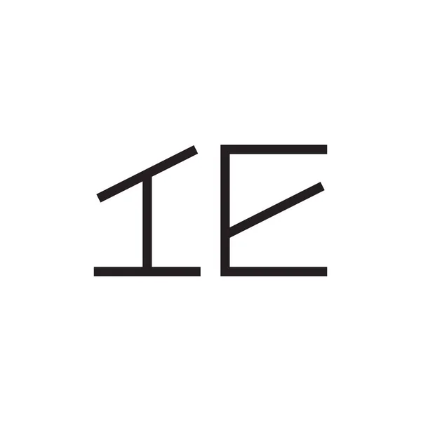 Decir Icono Inicial Del Logotipo Del Vector Letra — Archivo Imágenes Vectoriales