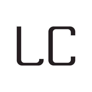 Ic ilk harf vektör logo simgesi