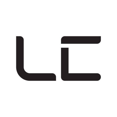 Ic ilk harf vektör logo simgesi