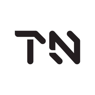 İlk harf vektör logosu simgesi