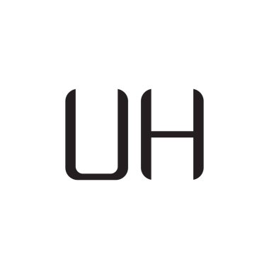 İlk harf vektör logo simgesi