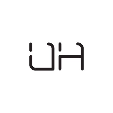 İlk harf vektör logo simgesi