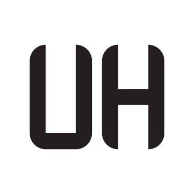 İlk harf vektör logo simgesi