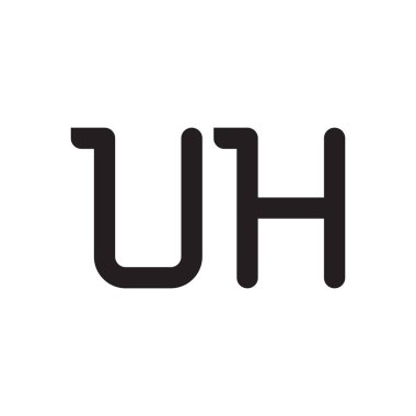 İlk harf vektör logo simgesi