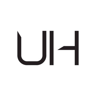 İlk harf vektör logo simgesi