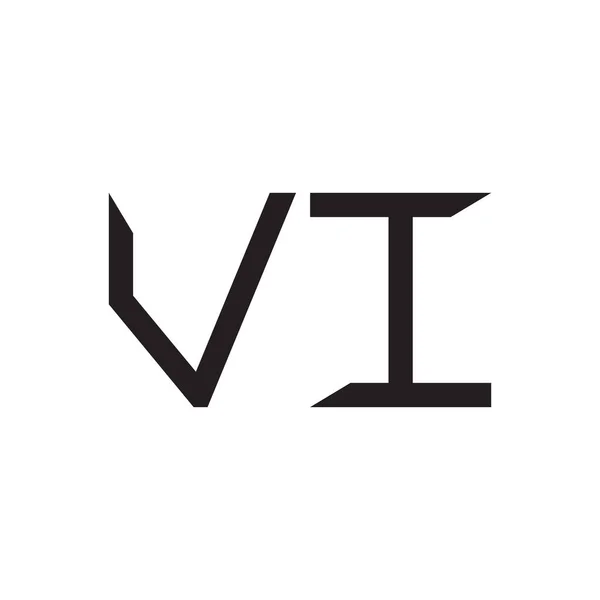 Ícone Logotipo Vetor Letra Inicial — Vetor de Stock