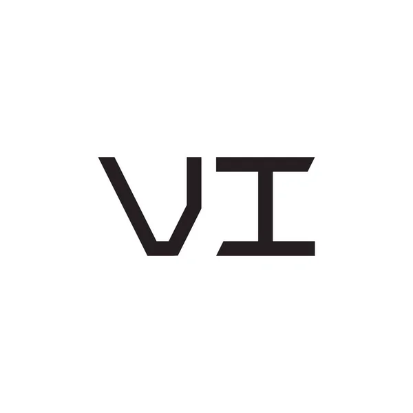 Ícone Logotipo Vetor Letra Inicial — Vetor de Stock