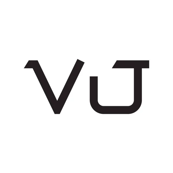 Ícone Logotipo Vetor Letra Inicial — Vetor de Stock